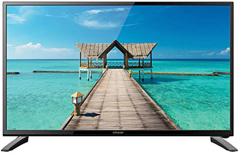 Linsar 24 LED HD TV - 720p, 24 Flat Screen with Freeview - Slim, Stylish Design - Smooth Action, Crystal Clear Pictures - Recording Function