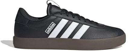 adidas Herren VL COURT 3.0 SHOES, Core black / Cloud white, 45 1/3 EU