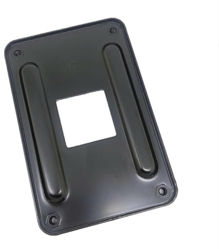 YAODHAOD CPU-Rückplatte (schwarz, Rückwand (ohne Lüfterhalterung)) | Kühlerlüfter unten Eisenregal, für AM4 AMD Halterung B350 X370 X470 A320 Motherboard