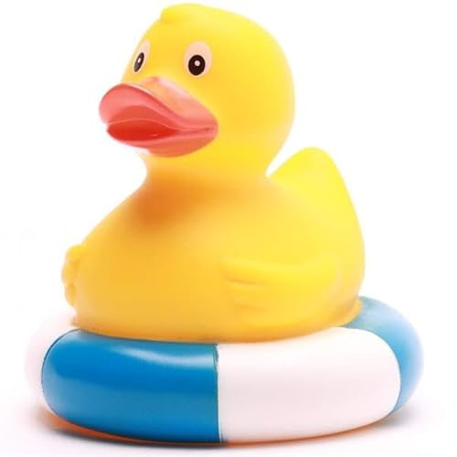 Badeente im Schwimmring I Quietscheente I Quietscheentchen