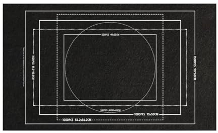 Aufbewahrungsmatte for Puzzles mit 1000–3000 Teilen, for Aufrollen, Interaktion, tragbare, reisefreundliche Tasche, faltbare Puzzleunterlage, Rollmatte aus Filz für Puzzlespiele, Spiele(3000 BLACK mat