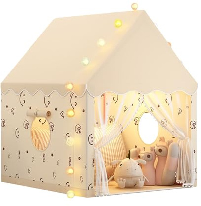 Ergocar Kinderzelt Innenräume Im Freien Game House Castle Mit Matte Ball Light Cloud Butterfly Geeignet Für Kleinkinder Jungen Und Mädchen