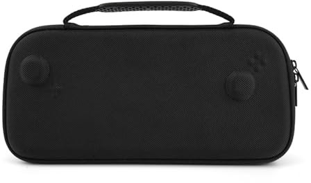 EcoGleam for ASUS ROG Ally X Handheld Console Storage Bag with Cooling Stand Hard Carrying Case Shockproof Protective Sleeve Handbag Gaming Accessories