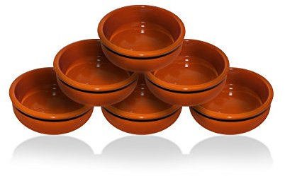 Tapas Tivoli/Set da 6 pezzi / 15cm / Semplicemente Bellissimo/Terracotta/Aggiunge classe e personalità alla tua tavola da pranzo