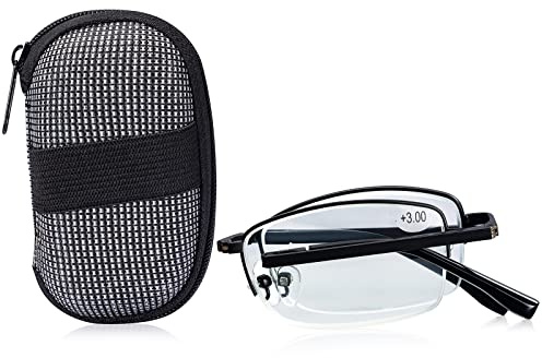 SaNgaiMEi Faltbare Lesebrille Damen Herren Blaulichtfilter Computer Brille, Lesebrille Sehhilfe Augenoptik Brille für PC, TV, Gaming & Handy