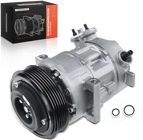 Frankberg Klimaanlagen Kompressor mit Kupplung Benzin Replace# 55701200 | Kompatibel mit Corsa D S07 1.0L 1.2/1.2 LPG 1.2L 1.4L Corsa E X15 1.2 1.4/1.4 LPG 1.4L , inkl. Öl vorbereift