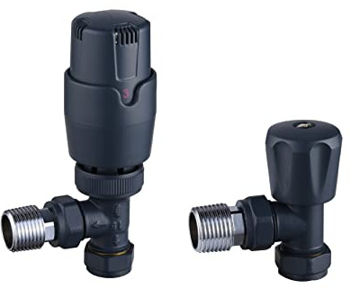 Keenware Heizkörperventile Thermostatventile KRA-195 anthrazit
