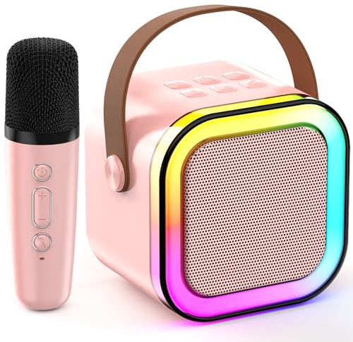 Mini macchina per karaoke per bambini e adulti (viola)