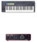 Novation FLkey 49 MIDI Keyboard Controller + Focusrite Scarlett 2i2 4th Gen USB Audio Interface
