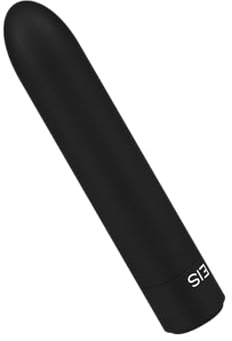 EIS Klassischer Vibrator | Puristischer Vibrator | 15,5 cm | Sexspielzeug | spritzwassergeschützt (IPX5) | Batteriebetrieben | Sex Spielzeug für Frauen | Erotik | Mehrere Vibrationsprogramme | Sex Toys