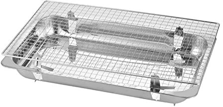 Grill a gas BBQ Piastra per barbecue usa e getta Per uso domestico Forno da esterno in acciaio inossidabile Forno per barbecue portatile Regalo per barbecue