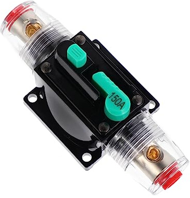 Healifty 150a Disjoncteur à Réarmement Manuel Pour Automobile Protection Les Surcharges Accessoire Pratique Et Facile à Installer