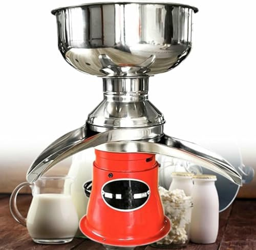 MJMLUCK Centrifugeuse électrique pour Lait et crème, pour Beurre, crème et Lait écrémé