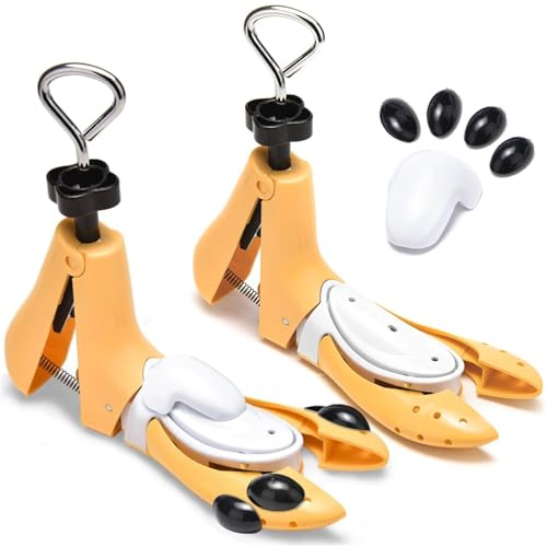 UNIKOO Boot Stretcher Shoe Stretchers Wide Feet for Men Women, Shoe Stretcher Widener Expander Adjustable Length & Width (Women 10-14/Men 9-14, 2PCS)