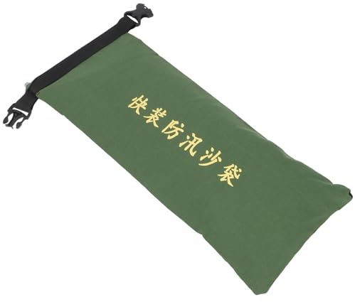 HINTRMENT Sacos de Arena de Lona Gran Capacidad para Protección contra Inundaciones Reutilizables Resistentes al Desgaste and para Entradas de Garaje y Puertas de Jardín Entradas de Garaje