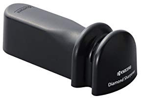Kyocera RSD-01BK Diamond wheel knife sharpener for ceramic knives, black, 9,6 x 5,7 x 26 cm
