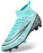 DimaiGlobal Zapatillas de Fútbol Hombre Spike Aire Libre Profesionales Atletismo Entrenamiento Calzado de Fútbol Training Botas de Fútbol Tacos de fútbol Zapatos de Deporte 42EU Turquesa