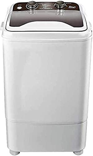 Lavatrice portatile 7 kg capacità totale vasca singola lavaggio centrifuga disidratazione pulizia profonda UV compatta per dormitori da campeggio appartamenti camere, nero