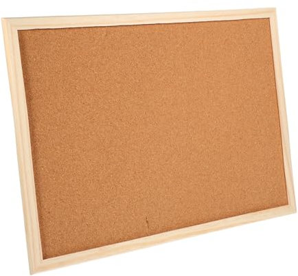 ARTIBETTER 1 Satz Cork Board Display Board Schreibtisch Korkplatten Für Die Wand Pinnwand Aus Kork Nachricht Korkboard Natürlich Briefbrett Mit Haken Selbst Anzeige Wohnung Hölzern