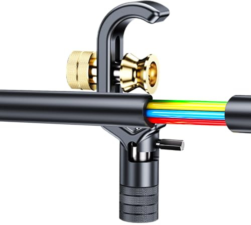Kustimantu Pince à dénuder, outil réglable pour couper la gaine en fibre optique, coupe radiale manuelle pour retirer l'isolation et fixer le câblage électrique