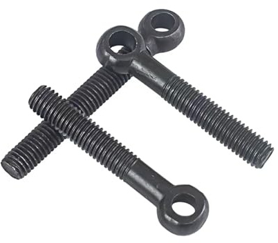 M6-M20 GB798 Ringverbindungsbolzen-Ösenschrauben aus schwarzem Kohlenstoffstahl(M6x50mm(10PCS))