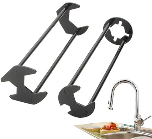 Plumbing Tap Wrench - Hand Tool for Installation and Removal | Hex Key for Bathroom, Kitchen Sink and General Plumbing Work