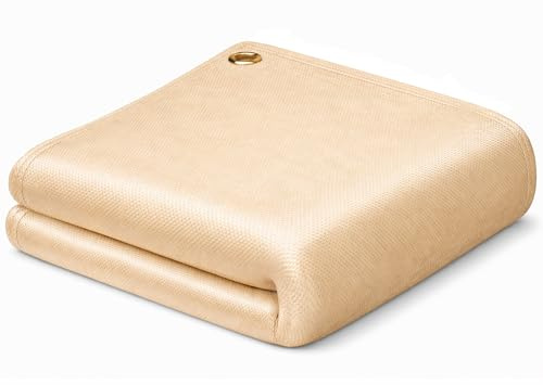 Heavy Duty Welding Blanket 6x8FT – 1000°F Heat Resistant Fiberglass, Flame Retardant,Reusable Welding & Fire Blanket for Industrial, Home, BBQ & Emergency Use