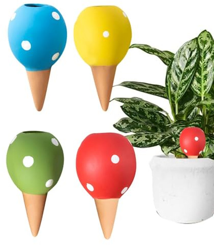 Púas Autorriego Plantas 4 Bolas Esféricas de Riego por Automático
