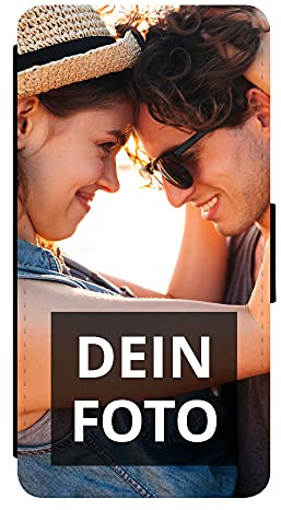 PhotoFancy Handyhülle Samsung Galaxy® A20e Handyhülle mit eigenem Foto Bedrucken – Smartphone Case als personalisierte Schutzhülle (Flipcase)