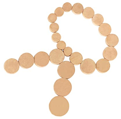 23 Stück Oboen Schalllochpolster aus Kork für Reparaturteile | Beige, Holzmaterial mit Hoher Elastizität, Schalldämmung für Sound Loch und Oboe