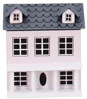 Miniatur-Haus-Set – Holz | Modell des Puppenhauses | niedliche