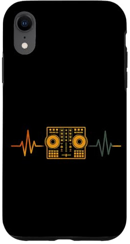 Contrôleur DJ Heartbeat Line Conception de producteur de Coque pour iPhone XR