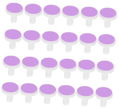 Sewroro Lime à Ongles Électrique pour Bébé 24 Embouts de Rechange Robustes en Matériau Abrasif pour Nourrissons Dès 12 Mois Facile à Installer pour Usage Quotidien