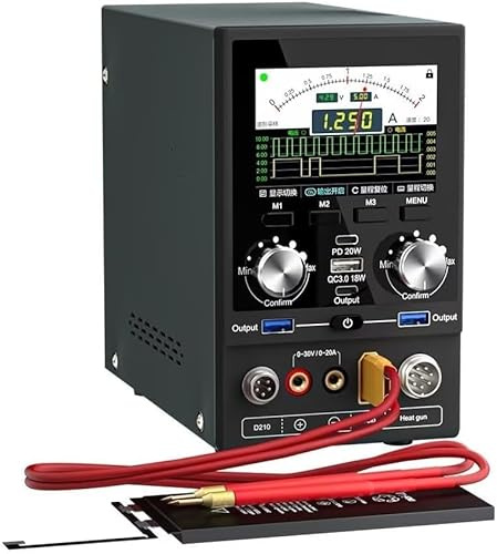 Digital Power Supply 180W 30V/25A, Hot Air Station, Soldering Iron, Spot Welding Machine for Mobile Phone Welding
