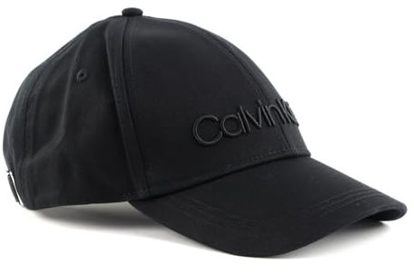 Calvin Klein Herren Cap Embroidery Basecap, Schwarz (Black), Einheitsgröße