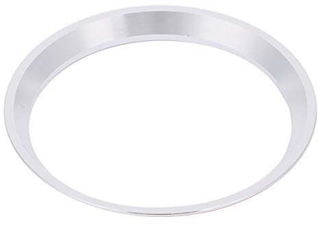 Anello del volante, rivestimento del volante, copertura del volante, rivestimento dell'anello del volante dell'auto adatto per Mercedes Benz CLA GLK Classe A W204 W246 W176 W117 C117(D'argento)