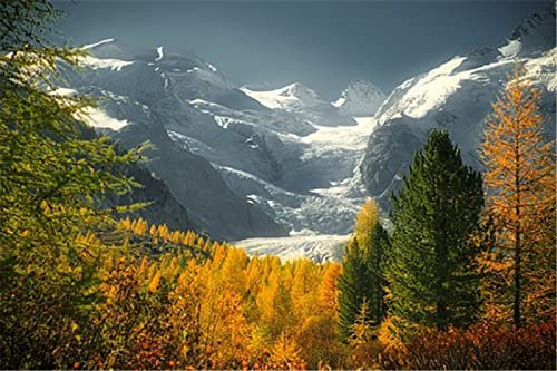 YINGXIN88 2000 Teile Puzzles für Erwachsene Puzzles 2000 Teile Ferne Berge Lernspiele Heimdekoration Puzzle Geschenke-70x100cm