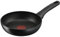 Tefal G28802 Hard Titanium On Bratpfanne 20 cm | Aluminium | unbedenkliche Antihaftversiegelung | Thermo-Signal Temperaturanzeiger | für alle Herdarten geeignet | induktionsgeeignet | Schwarz