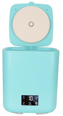 Lavatrice Portatile, Mini Lavatrice Completamente Automatica, Lavatrice per Biancheria Intima di Grande capacità da 7 Litri con Centrifuga, Mini Lavatrice con (Blu verdastro)