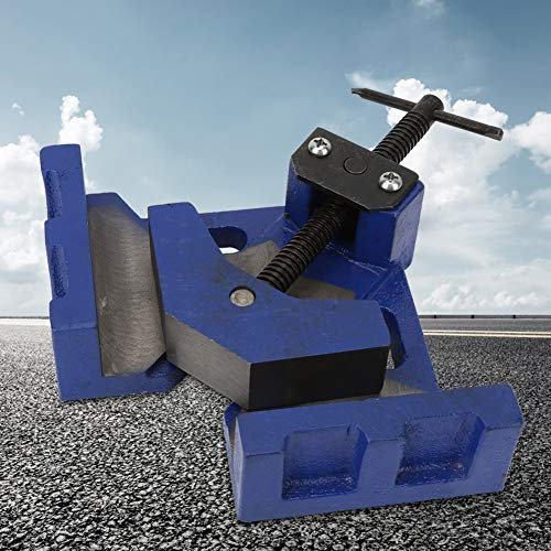 Pince de Soudage à Décalage Lourd, Pince de Soudage en Fer Bleu, Pince d'Angle à Angle Droit de 90 Degrés, Fixation de Soudage pour le Travail du Bois et du Métal, 产品类型, 产品材质,