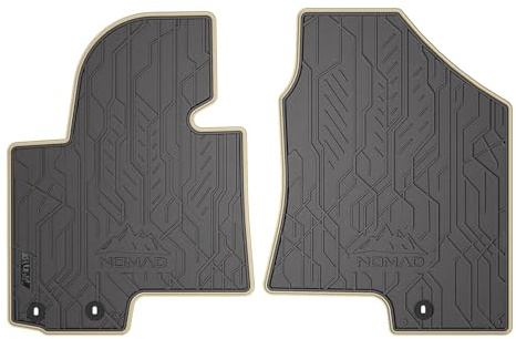 MOTOS Gummimatten vorne passend für Hyundai ix35 I 2009-2015 erste Sitzreihe Robuste und flexible Fussmatten Auto, kompatibel mit Befestigungssystem, Eingebaute Stopper, Praktische Ränder, Rutschfeste