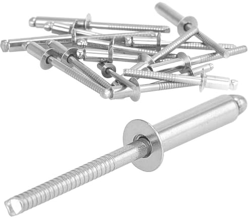 25 Stück Blindnieten 5,0x8 mit Senkkopf Edelstahl A2 DIN 7337 / ISO 15984 Nieten Popnieten WIBTEC®