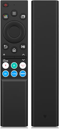 Télécommande Samsung TV de Remplacement Améliorée, Telecommande Universelle Smart TV pour Tous Les Samsung LED LCD QLED UHD 3D 4K 8K, 6 Boutons de Raccourci, Aucune Configuration Requise