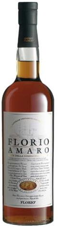 Amaro Florio Elisir della Compagnia Florio - 1 Bottiglia da 70 Cl - Amari siciliani più famosi