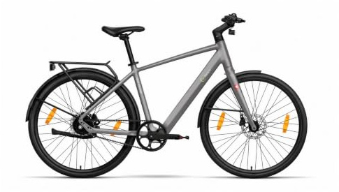 SachsenRAD City E- Bike C3M Roma II, 28 Zoll 18kg Ultraleicht E-Bike Elektrofahrrad mit Riemenantrieb Drehmomentsensor, 6 km/h Schiebehilfe, KI-Unterstützung, Alarmanlage, ebike Damen/Herren