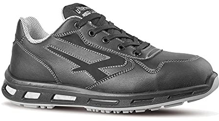 Upower Uomo Linkin S3 Ci SRC ESD Scarpe di sicurezza, Nero, 42 EU