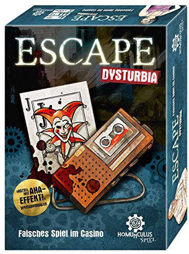 homunculus verlag Escape Dysturbia: Falsches Spiel im Casino: EIN Escape-Game