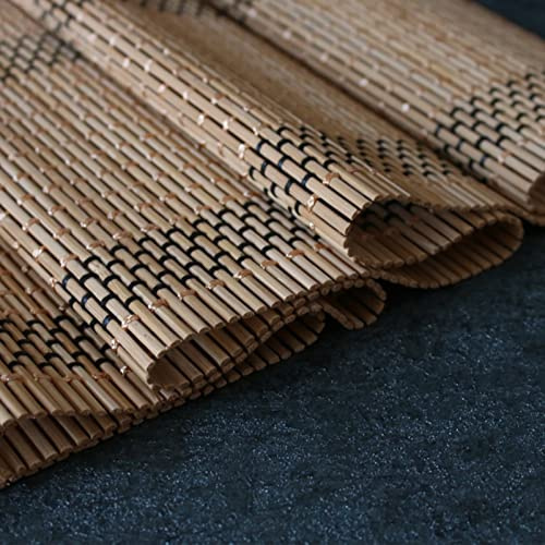 Runner Runner Per Tavoli In Tessuto Di Seta In Bambù Naturale, Rettangolo Tavolo Da Pranzo Decorazioni Tovagliette, Tappetini Da Tavolo Lavabili Isolanti Antiscivolo, Regali Per Il Ring(Size:30×180cm)