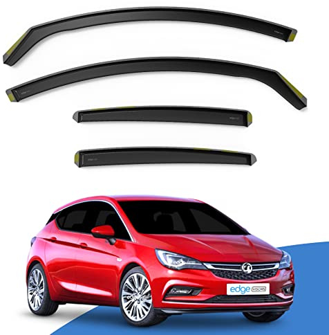 EdgeVisors Wind Deflectors for Vauxhall Astra K MK7 5 Door Hatchback 4pc
