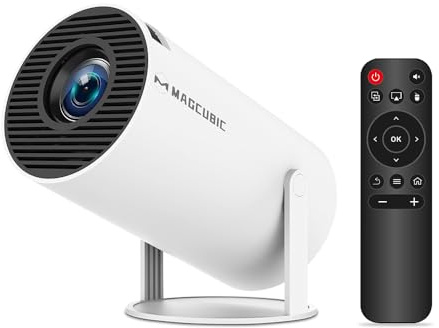 Magcubic Mini Portable Projector with 4K & 1080P Support, Built in Apps